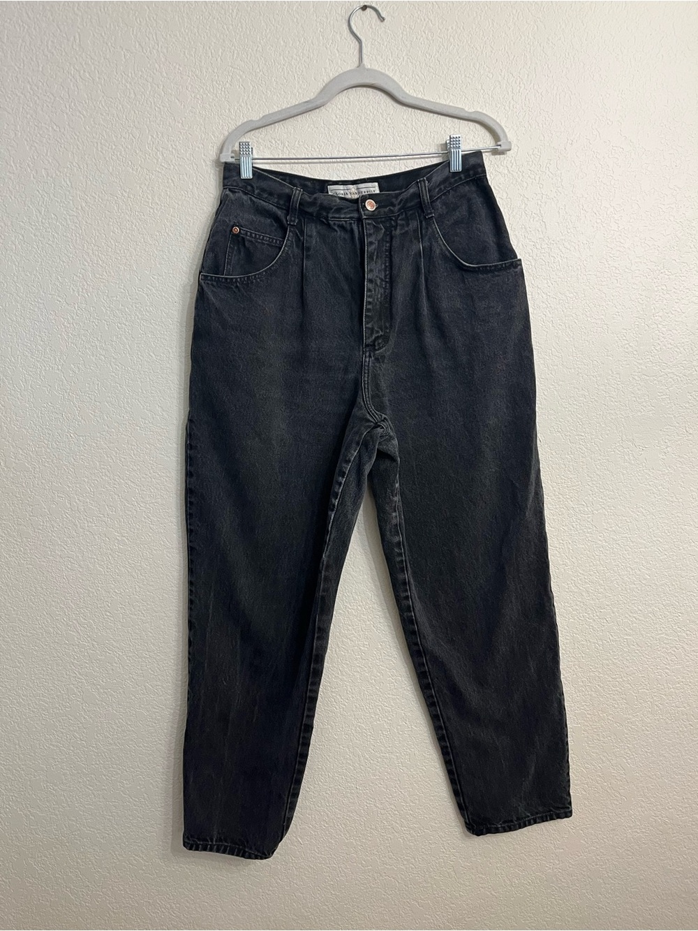 Vintage 90s balloon jeans Gloria Vanderbilt Black Jeans - Relaxed Fit